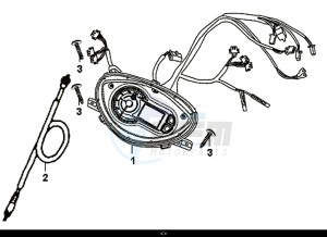 SYMPHONY SR 125 (AZ12W4-EU) (L7-M0) drawing SPEED METER