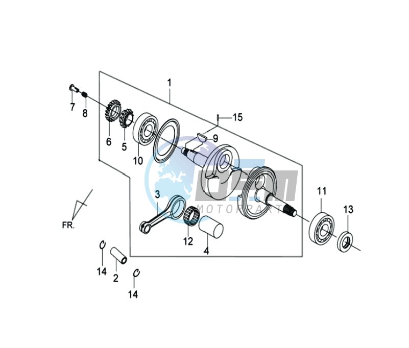 CRANKSHAFT / PISTON / PISTON RING