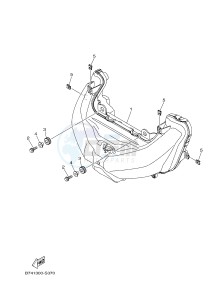 YP125RA X-MAX 125 ABS (BL21 BL21 BL21 BL21) drawing HEADLIGHT