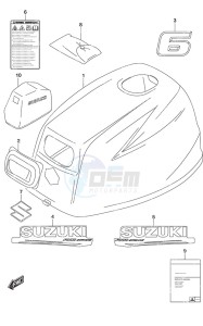 DF 6A drawing Engine Cover