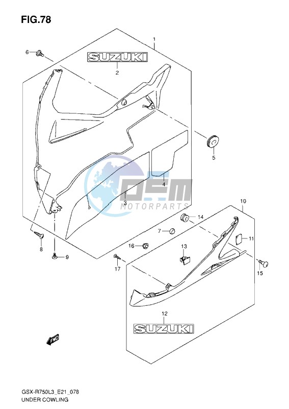 UNDER COWLING L3