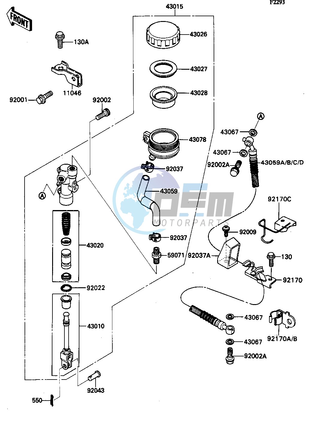 REAR MASTER CYLINDER