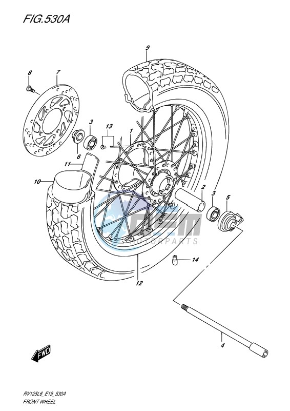 FRONT WHEEL