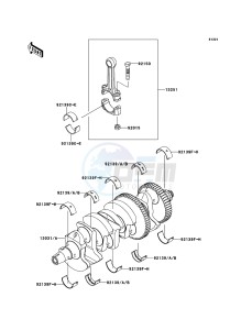 Z1000 ZR1000DCF FR GB XX (EU ME A(FRICA) drawing Crankshaft