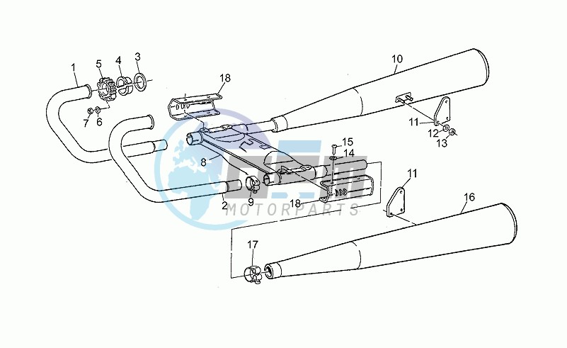 Exhaust unit 1991-d