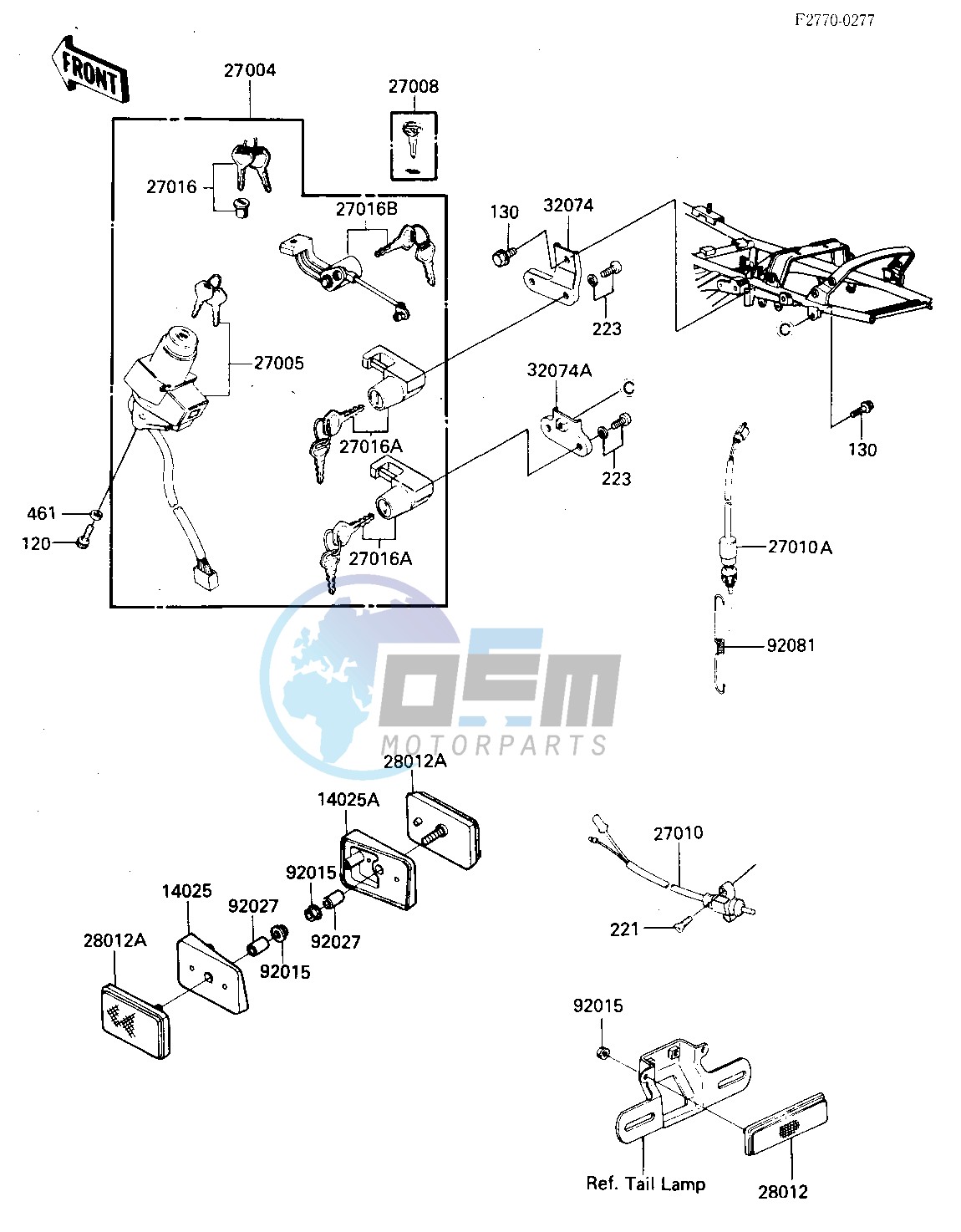 IGNITION SWITCH_LOCKS_REFLECTORS