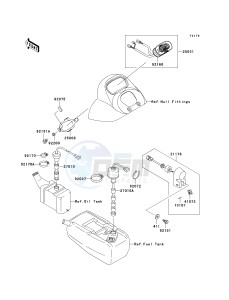 JT 1100 C [1100 STX D.I.] (C1) [1100 STX D.I.] drawing METERS