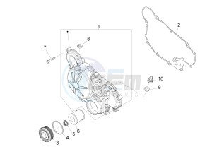 RS 125 4T E4 ABS (EMEA) drawing Clutch cover