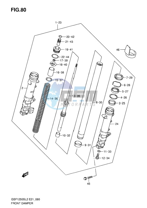 FRONT DAMPER