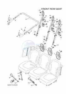 YXC700E YX70CPM (BHE2) drawing SEAT 2