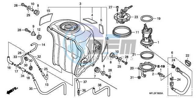 FUEL TANK/FUEL PUMP