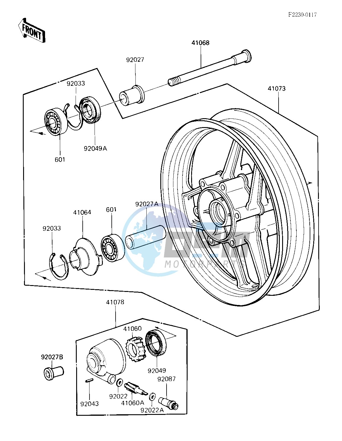 FRONT WHEEL_HUB