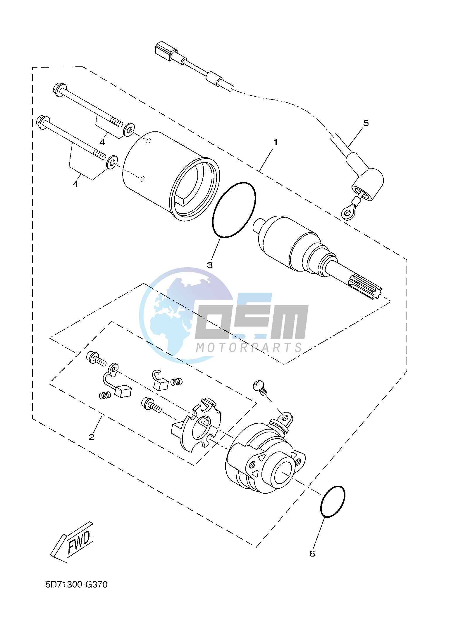 STARTING MOTOR