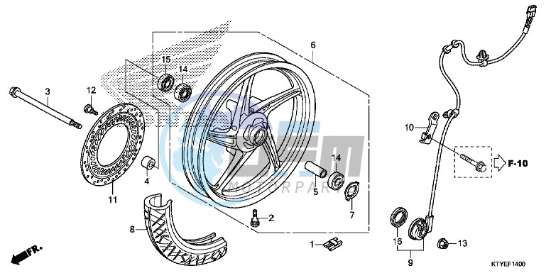 FRONT WHEEL