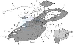 Scarabeo 500 drawing Undersaddle