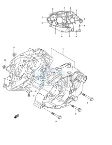 RV125 (E19) VanVan drawing CRANKCASE