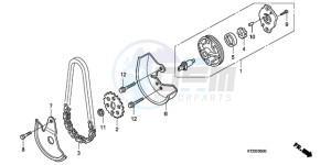 PES1509 Europe Direct - (ED) drawing OIL PUMP