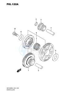 GSX-1300R ABS HAYABUSA EU drawing STARTER CLUTCH