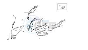 VARIANT SPORT - 125 CC VTHSG000 4T E3 drawing CENTRAL BODY