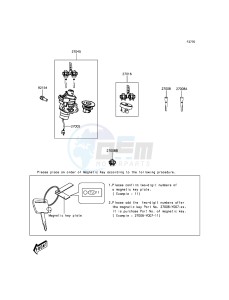 J125 ABS SC125BGFA XX (EU ME A(FRICA) drawing Ignition Switch