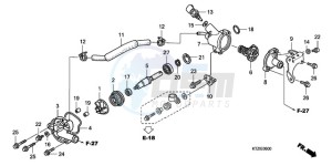 PES125R9 UK - (E / STC 2E) drawing WATER PUMP