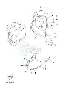 OVETTO 4 50 OVETTO 4 (2ACA) drawing LEG SHIELD