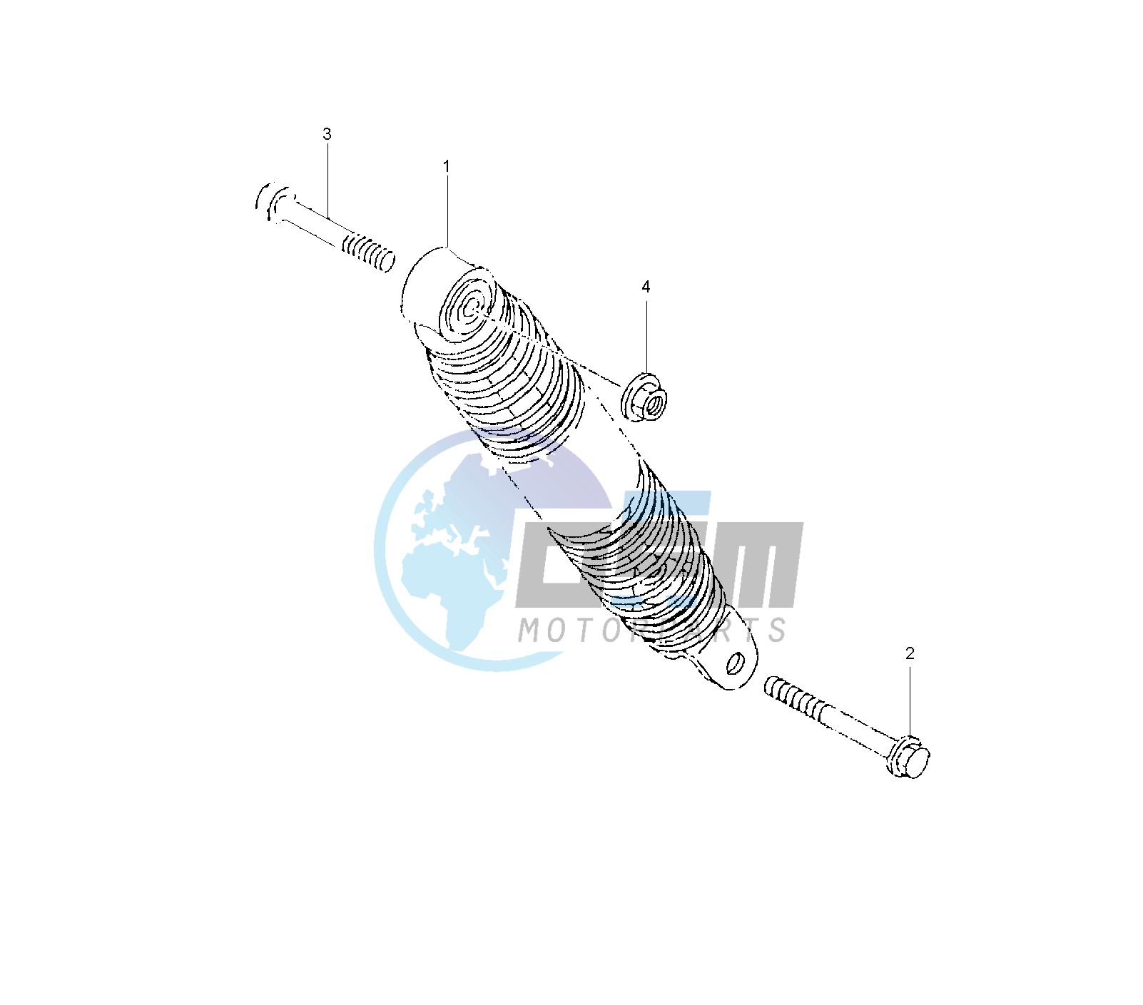 REAR SHOCK ABSORBER