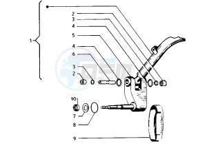 FL2 HP 50 drawing Front Fork