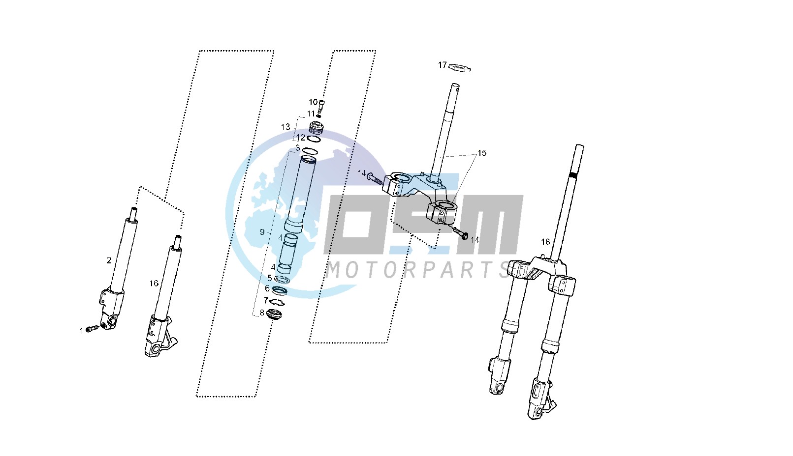 FRONT FORK MARZOCCHI