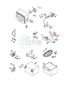 FLEXER_EX_45kmh_L1 50 L1 drawing Electric parts