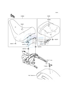 VULCAN_1700_VOYAGER_ABS VN1700BDF GB XX (EU ME A(FRICA) drawing Seat