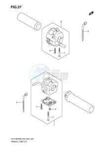 VLR1800 (E3-E28) drawing HANDLE SWITCH