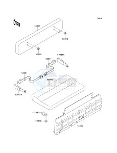 KAF 950 D [MULE 3010 DIESEL 4X4] (D8F) D8F drawing SEAT