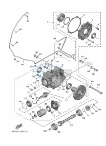 YXF850ES YXF85WPSK (BG4K) drawing DRIVE SHAFT