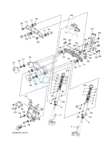 MW125A TRICITY 125 (2CMP 2CMR) drawing STEERING