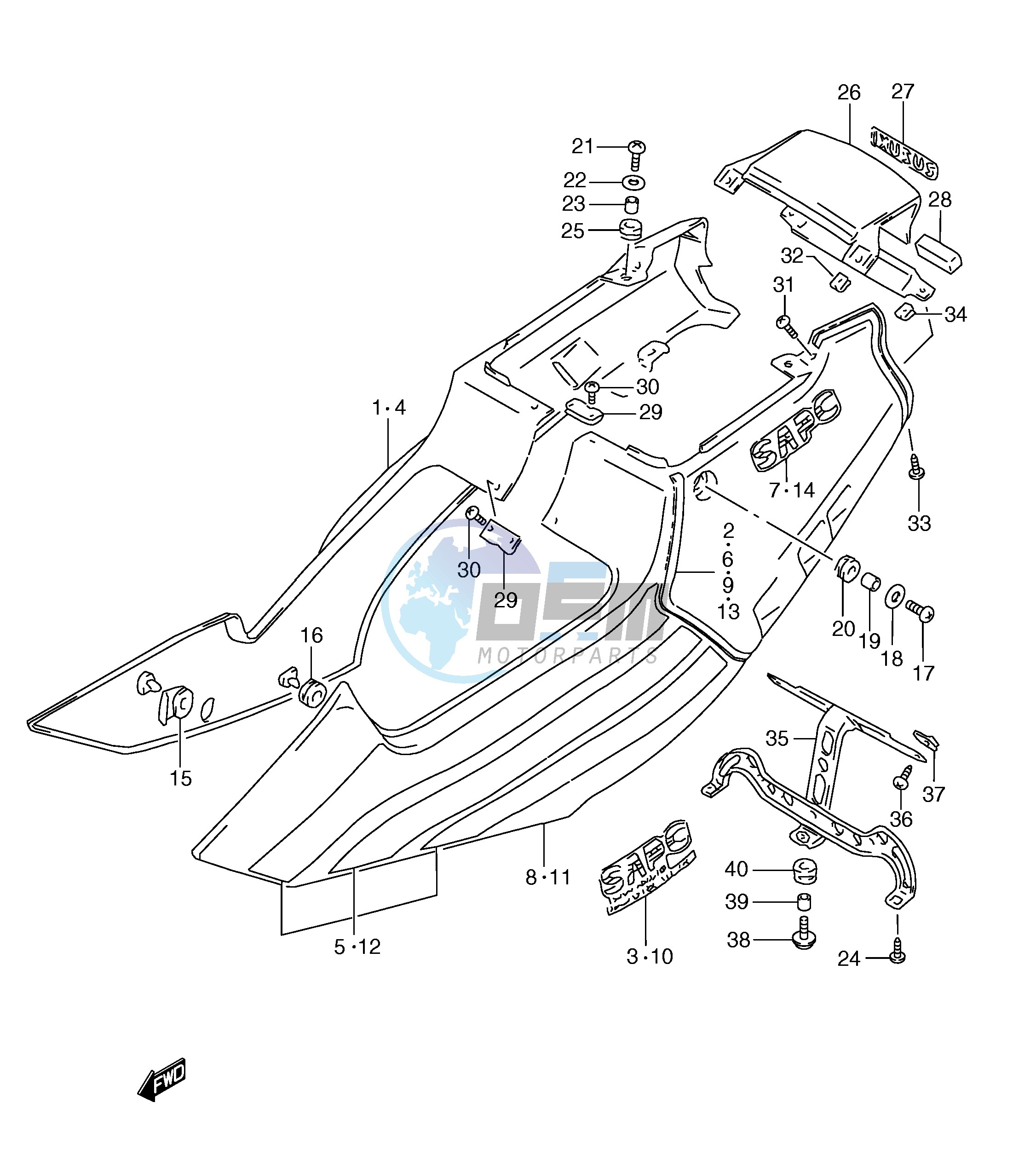 FRAME COVER (MODEL M)