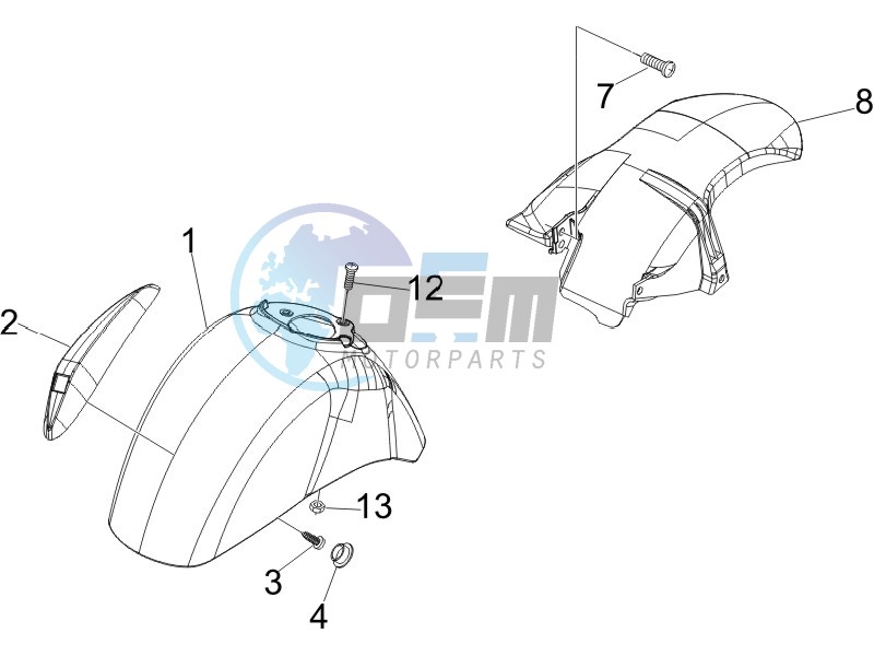 Wheel housing - Mudguard