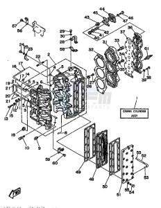 90A drawing CYLINDER--CRANKCASE