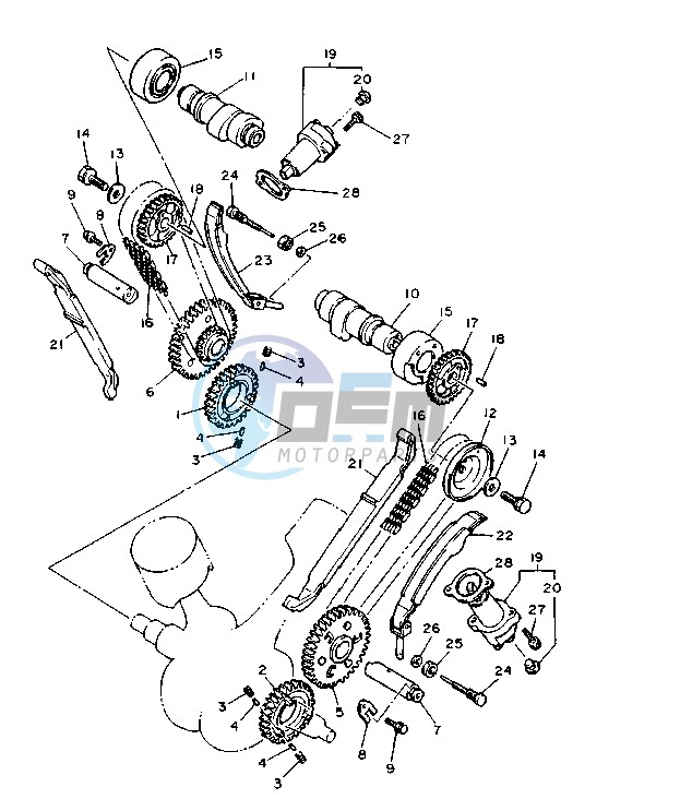 CAMSHAFT -CHAIN