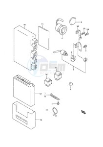 DF 50 drawing Engine Control Unit