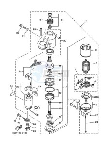 F100DETL drawing STARTER-MOTOR