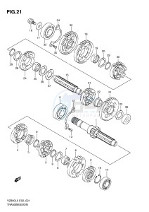 VZ800 (E2) MARAUDER drawing TRANSMISSION