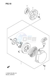 LT-Z50 (P3-P28) drawing RECOIL STARTER