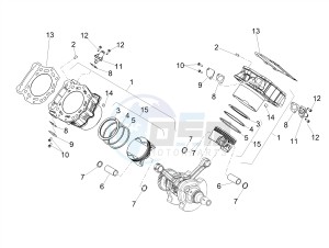 SHIVER 900 E4 ABS NAVI (APAC) drawing Cylinder - Piston