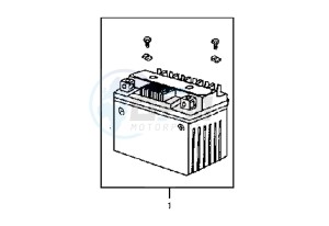 JET BASIX 25KMH 50 drawing BATTERY