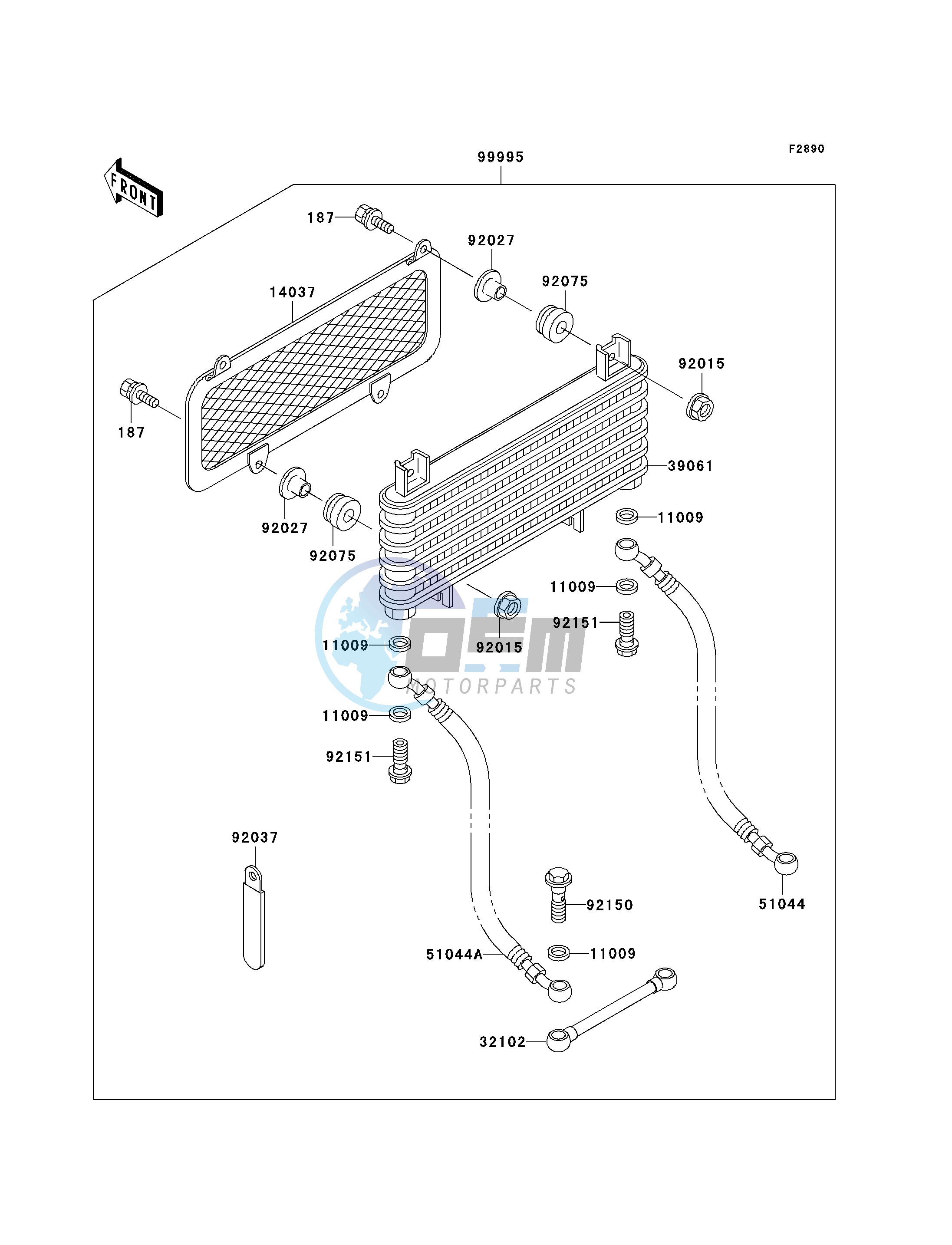 OPTIONAL PARTS-- RADIATOR- --- US- -