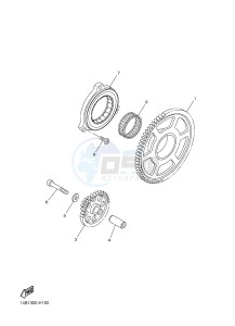 YZF-R1 YZF-R1M 998 R1 (2SG1 2SG2) drawing STARTER