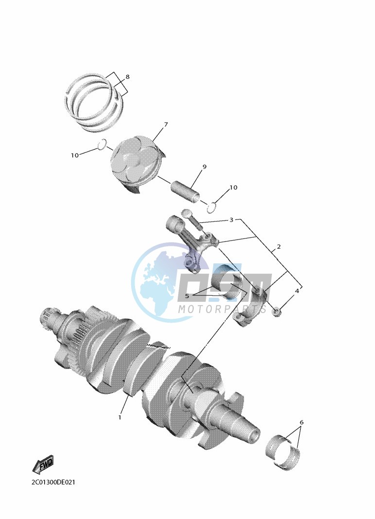 CRANKSHAFT & PISTON