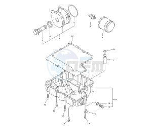 XJ6-F DIVERSION 600 drawing OIL CLEANER