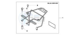 SFX50 drawing TOP CASE CARRIER